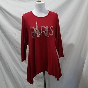 Paris Bling tunic/ top
